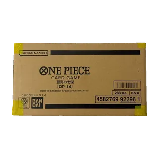 One Piece Card Game — The Azure Sea's Seven [OP-14] — Sealed Case (JP)