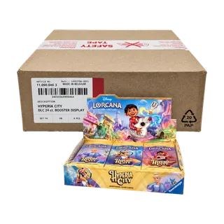 Disney Lorcana — Hyperia City [SET 14] — Sealed Case, 4 box (EN)