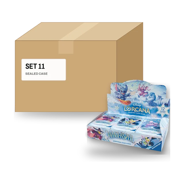 Disney Lorcana — Winterspell [SET 11] — Sealed Case (Inggris)