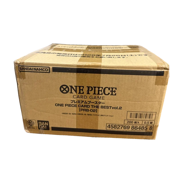 One Piece Card Game — One Piece Card The Best Vol.2 [PRB-02] — Sealed Case (Jepang)